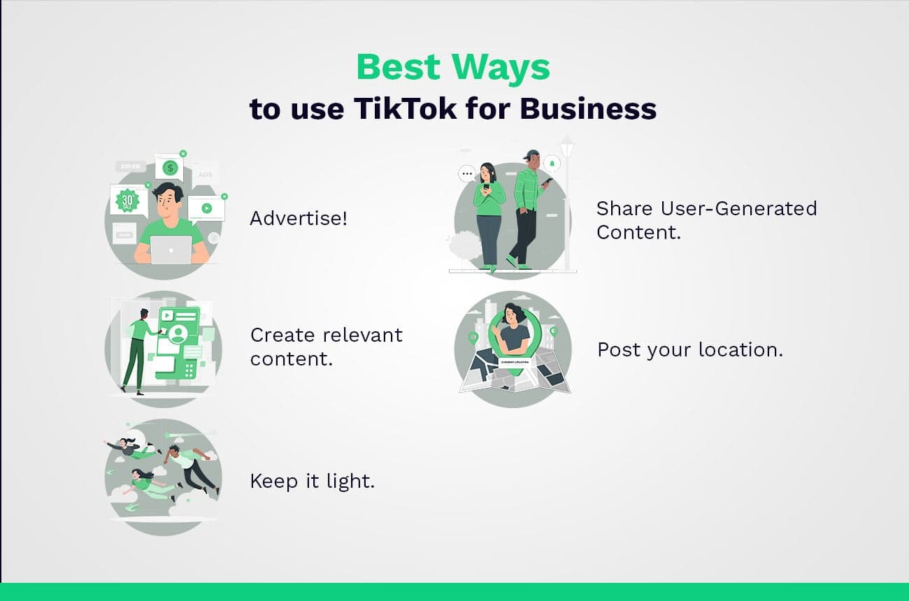 Melhores maneiras de usar o TikTok for Business