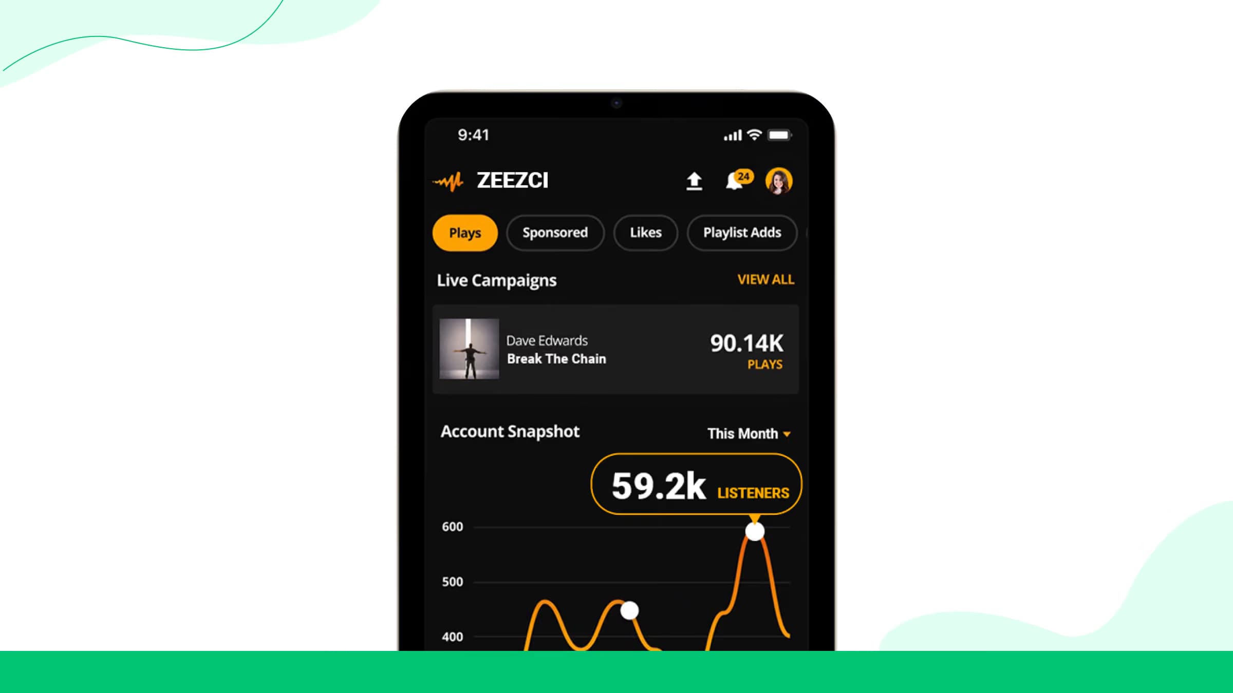 Schritt 8: Analysieren Sie Ihr Wachstum mit Audiomack Insights