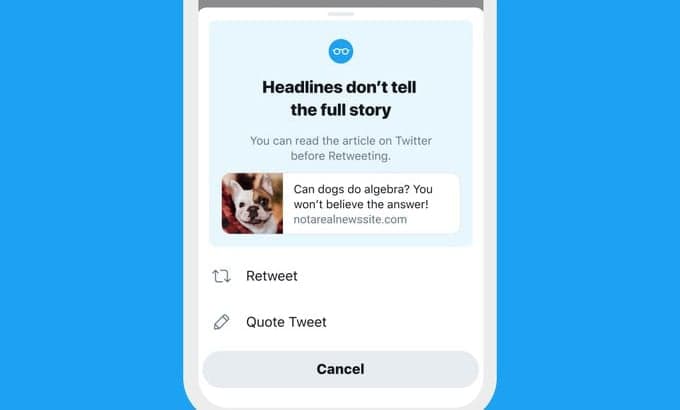 Tweet of an article Headlines Don’t Tell the Full Story