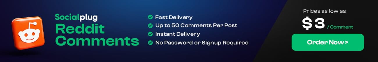 buy reddit comments banner