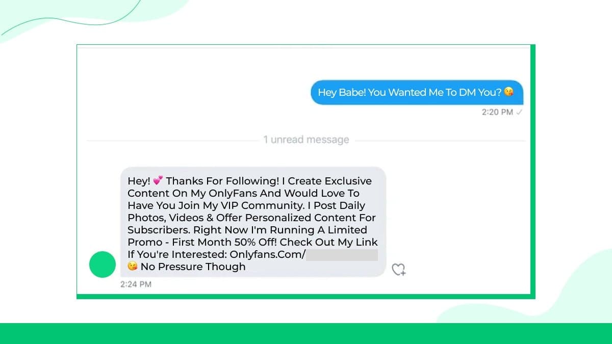 Message New Followers Privately