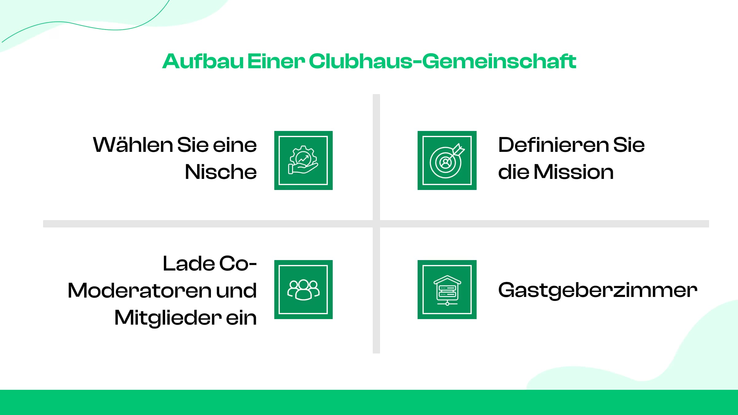 Gründe deinen eigenen Club, um eine Community aufzubauen