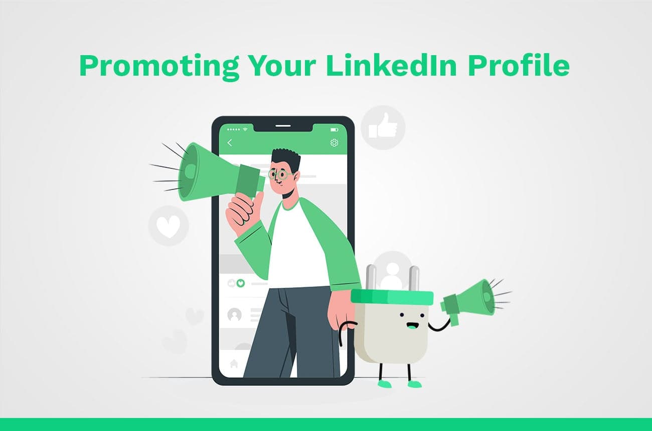 Promovendo seu perfil no LinkedIn