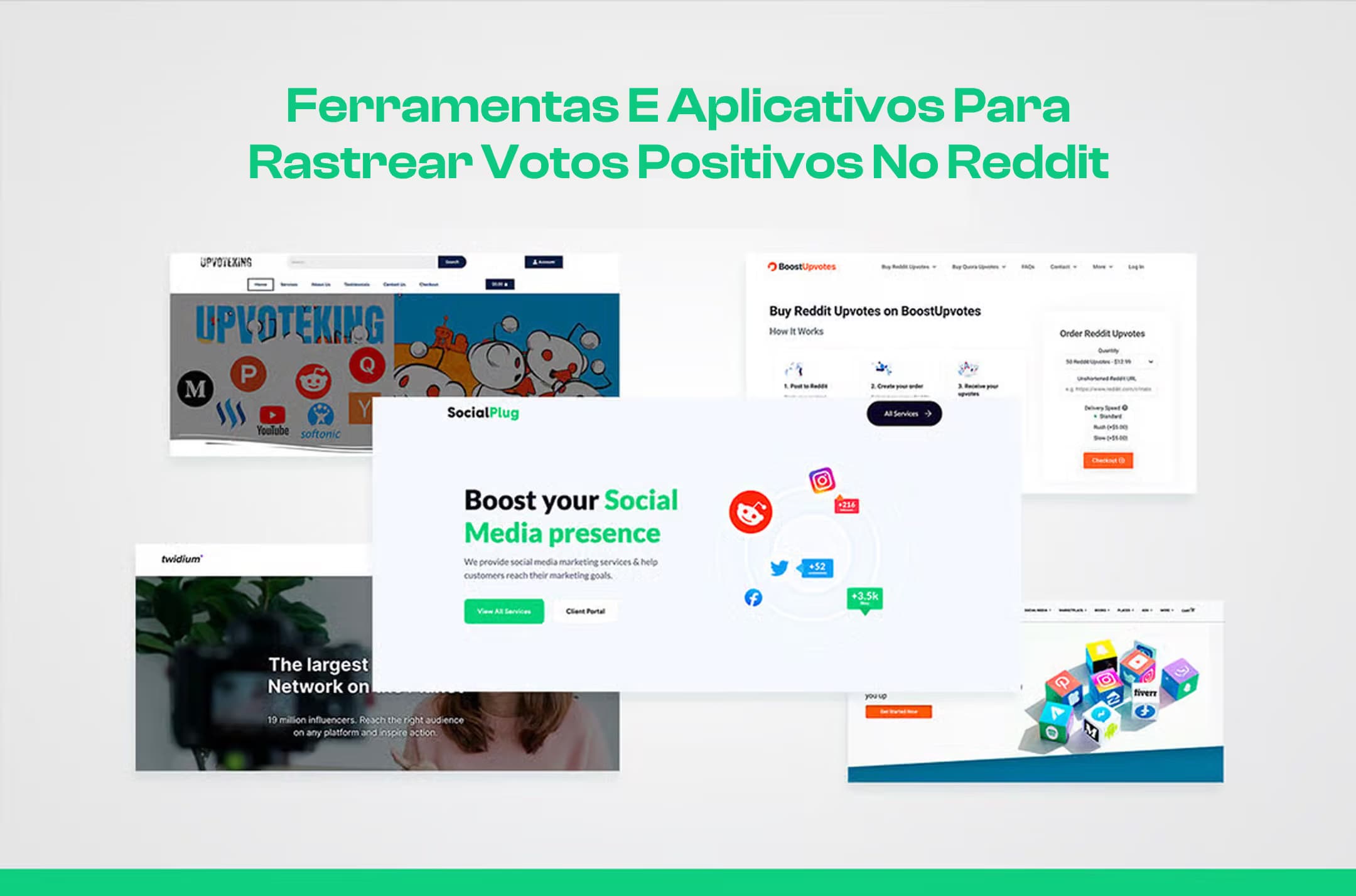 Ferramentas de rastreamento de votos positivos e aplicativos de terceiros