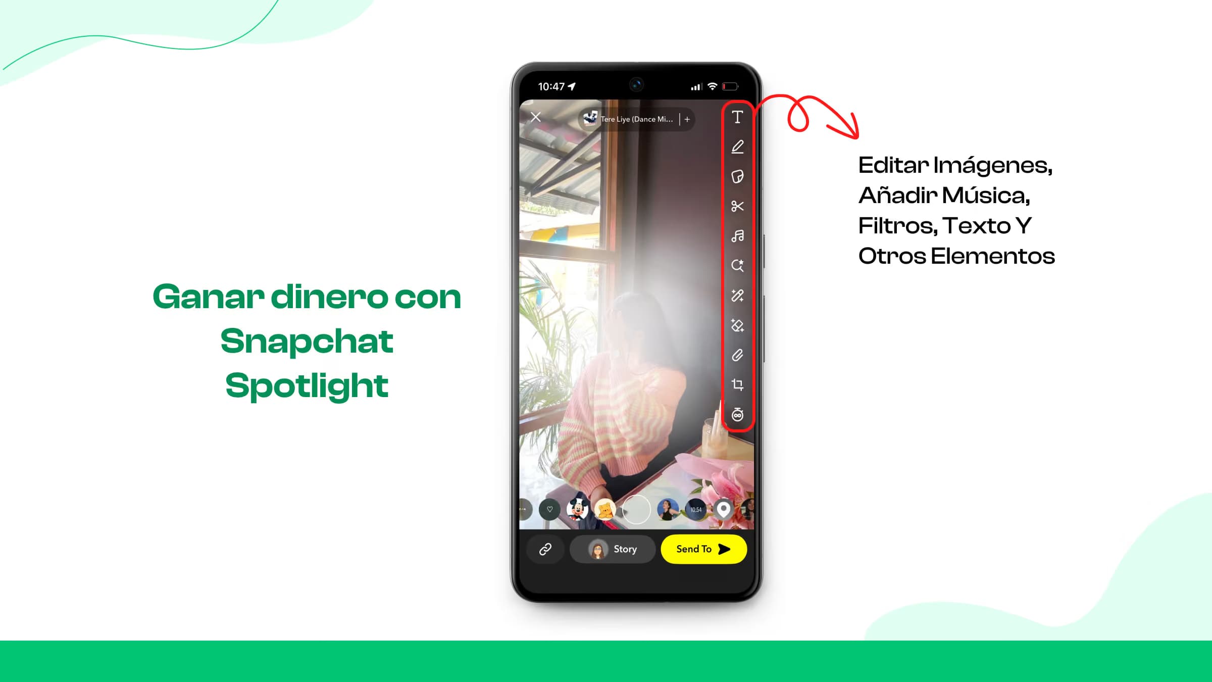 Ganancias de Snapchat Spotlight