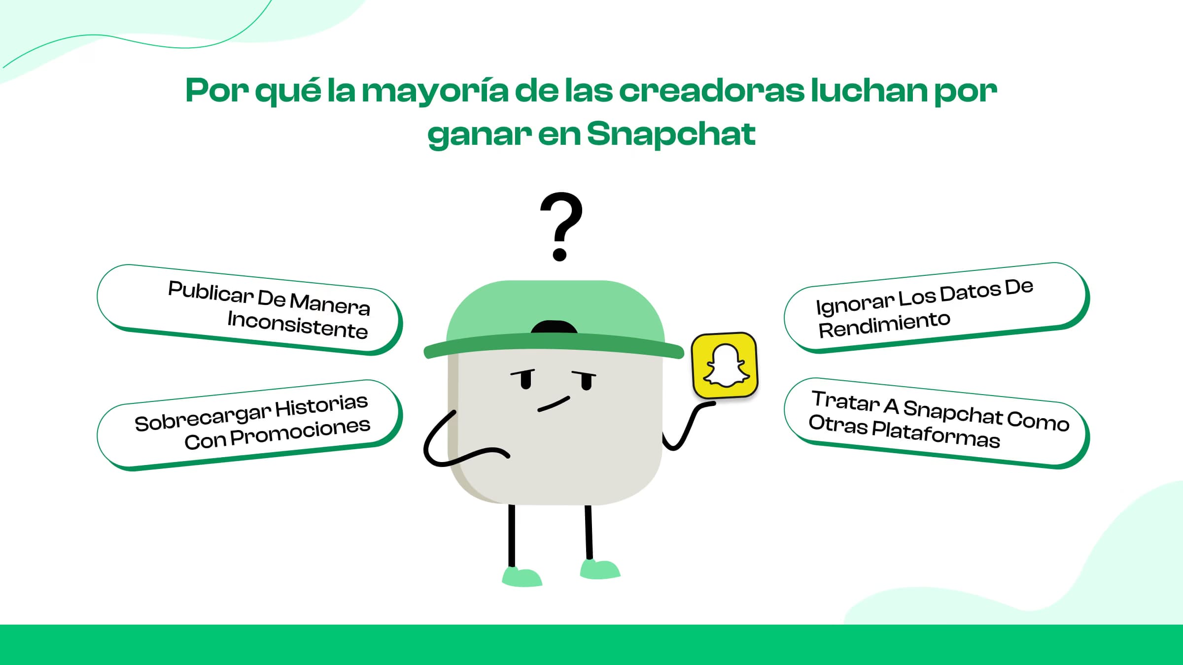 Errores comunes que limitan las ganancias de Snapchat