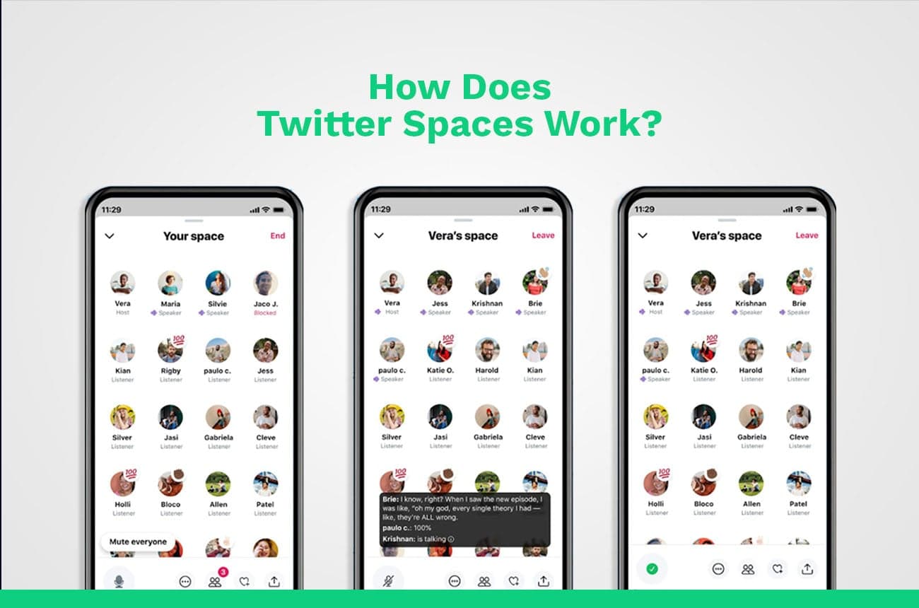 ¿Cómo funciona Twitter Spaces?