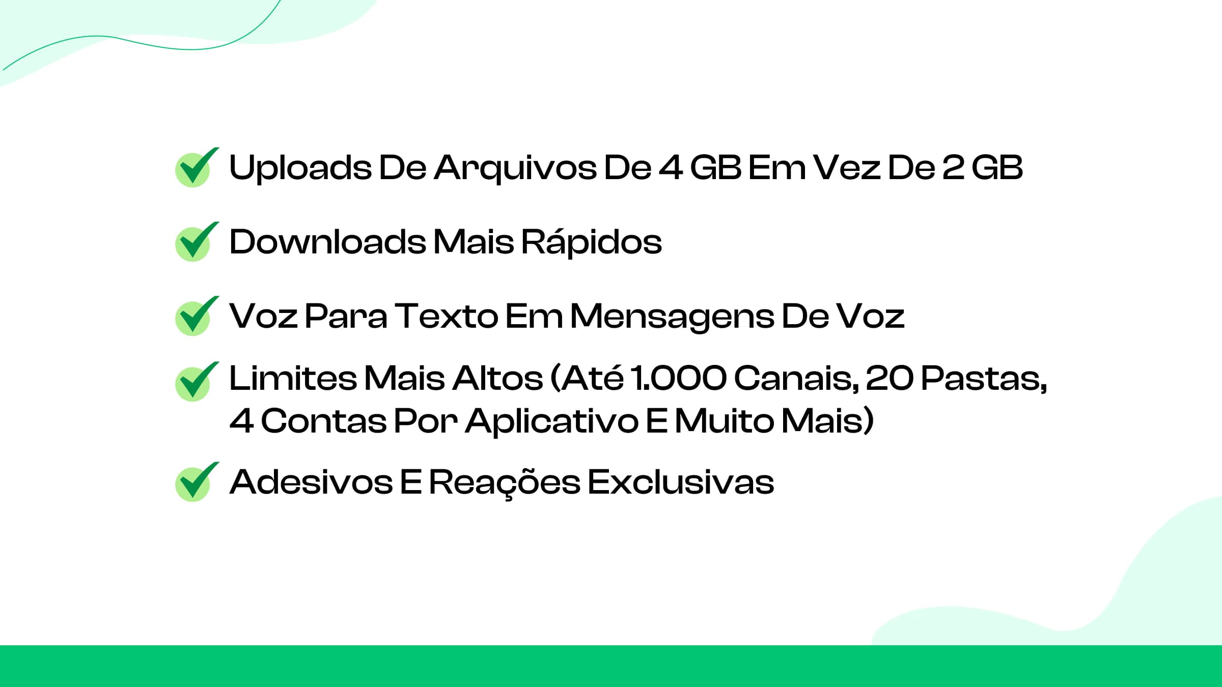 Recursos premium e monetização