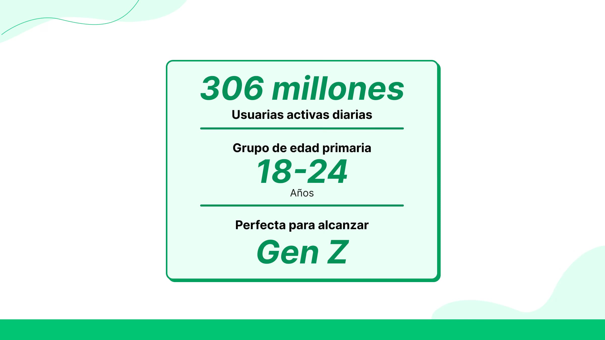 Más alcance