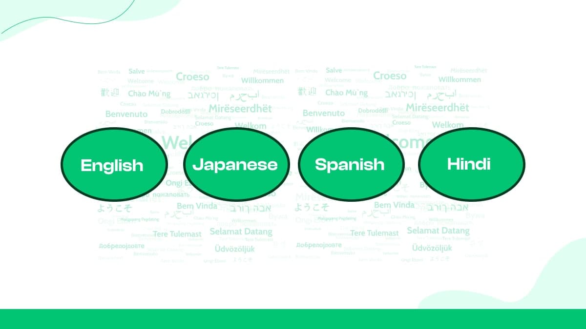 Preferências de idioma e conteúdo