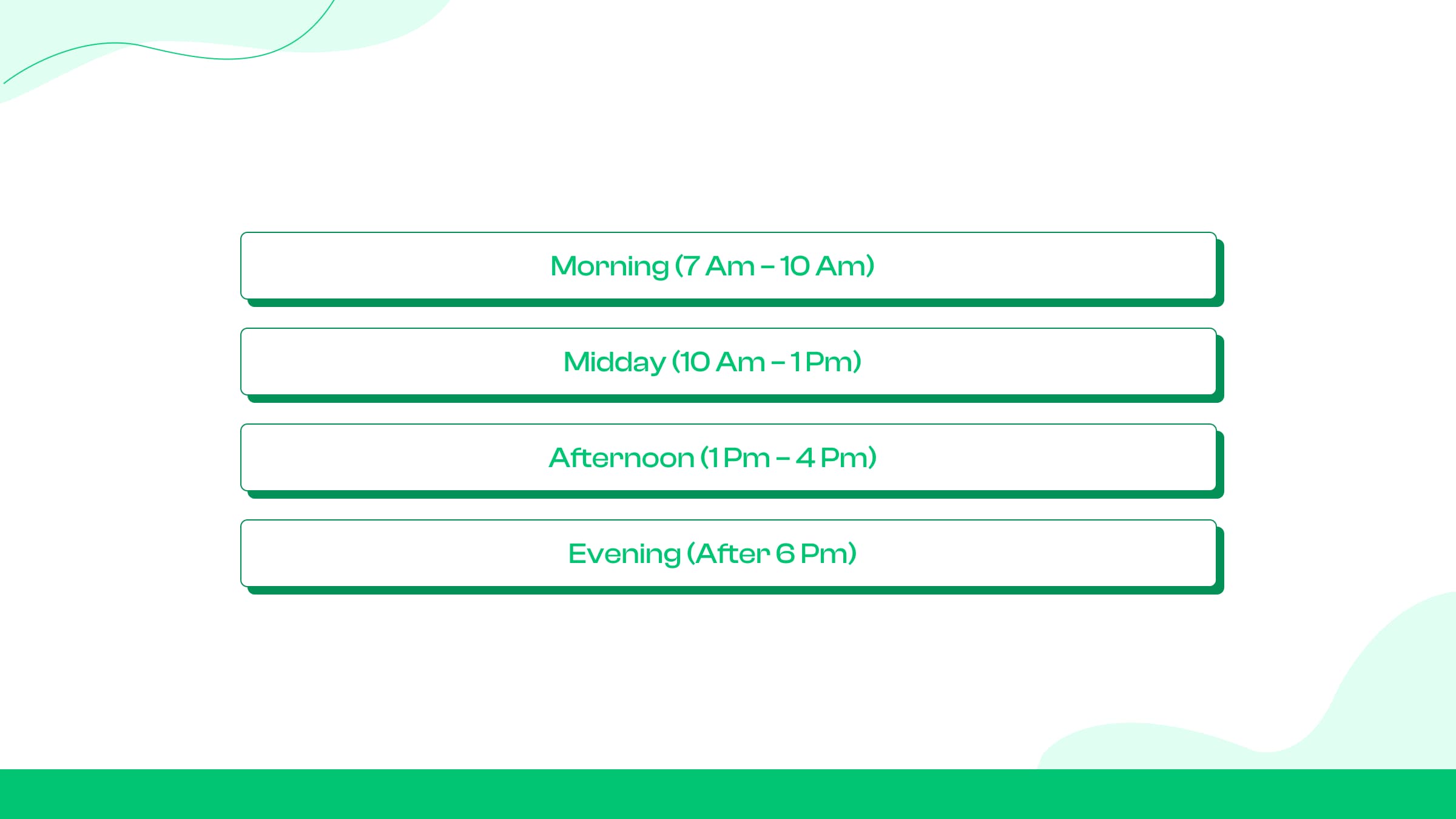 Best Times to Post by Hour & Daily Windows