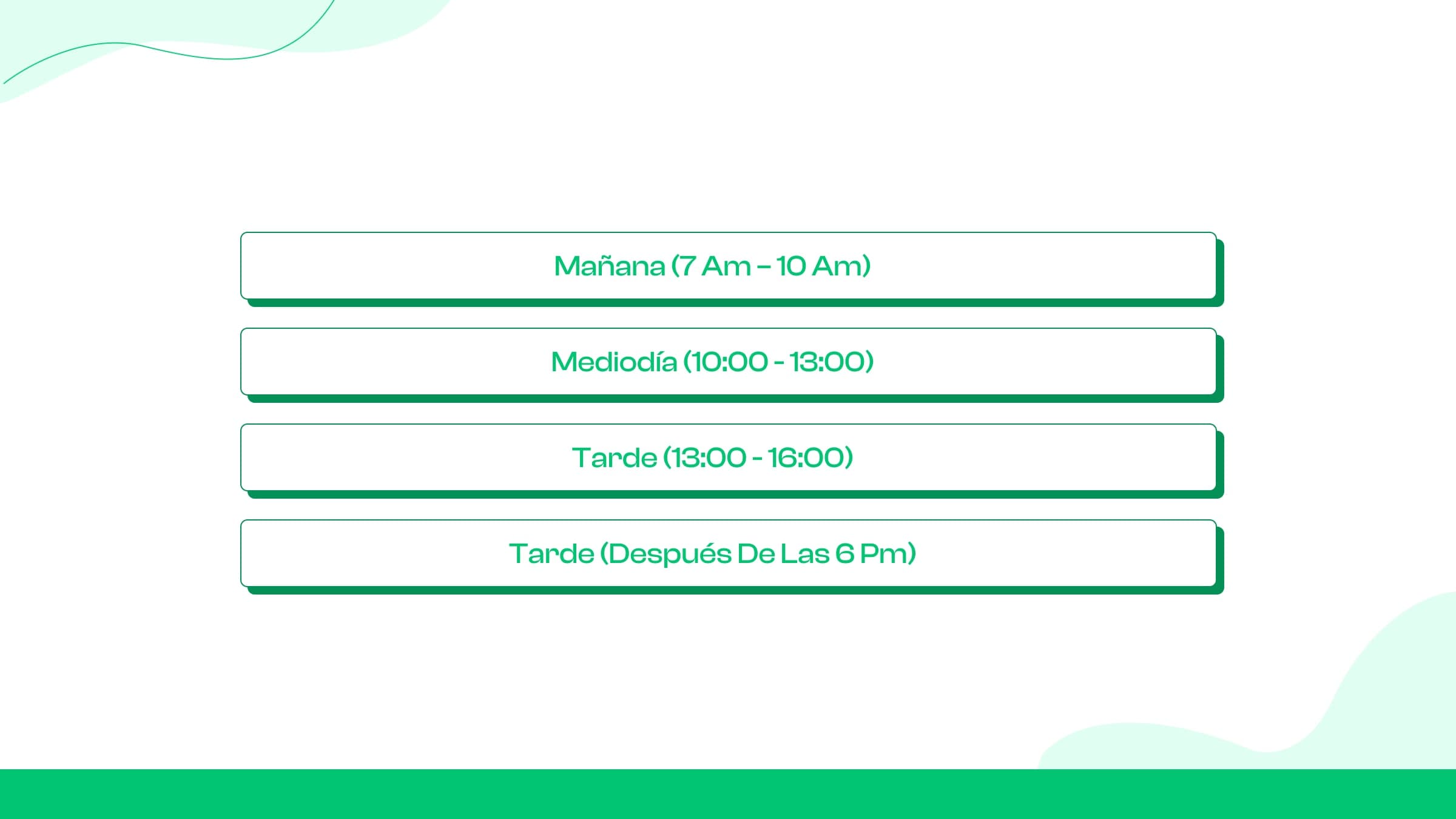 Mejores horas para publicar y franjas horarias diarias