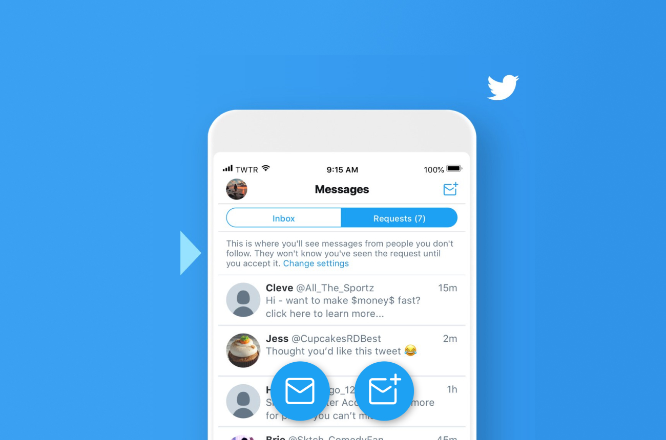 Delete DM on Twitter fast