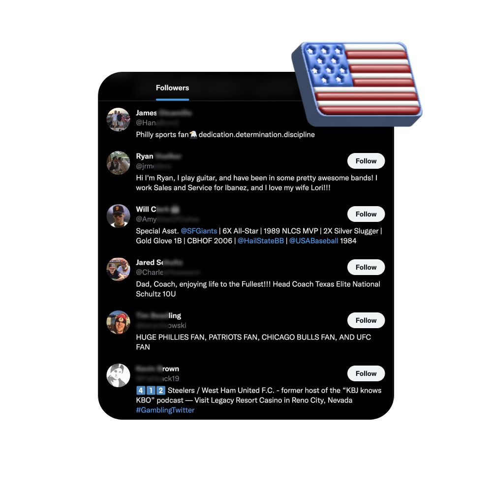 buy real active USA Twitter followers
