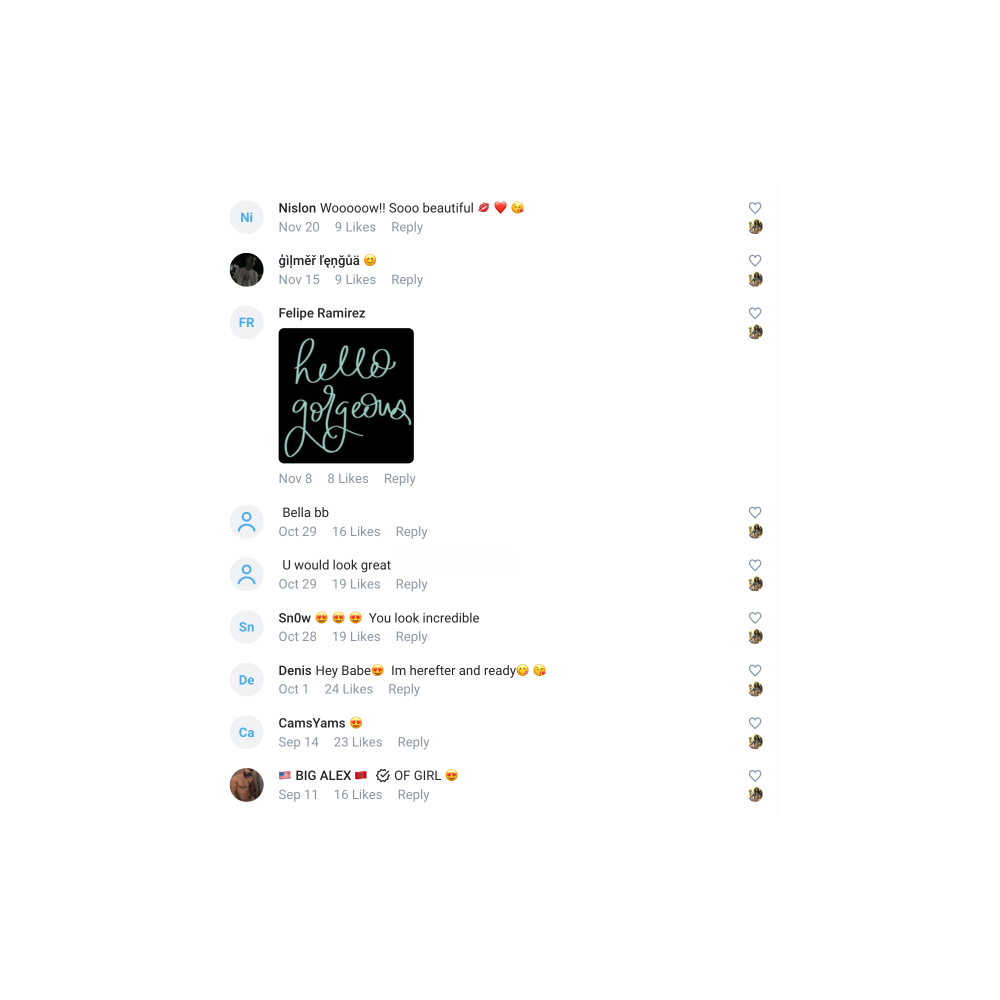 Buy Onlyfans Comments and Likes