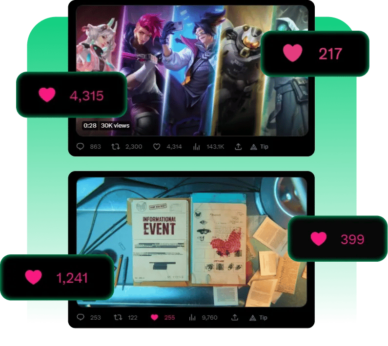 NFT Twitter Likes