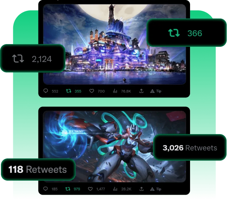 NFT Retweets Twitter