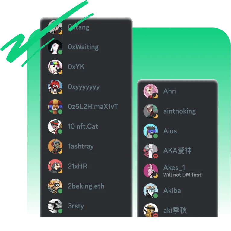 nft members discord buy real online activity community account profiles nft members socialplug