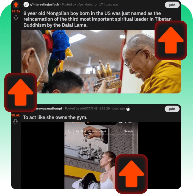 Reddit upvotes cheap