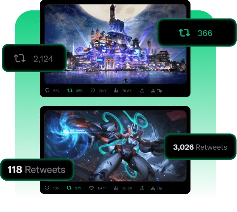 Showing retweeted by. Buy Twitter retweets Instantly