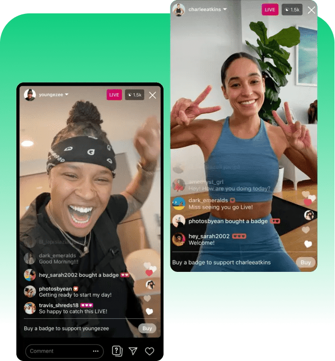 Buy Instagram live views