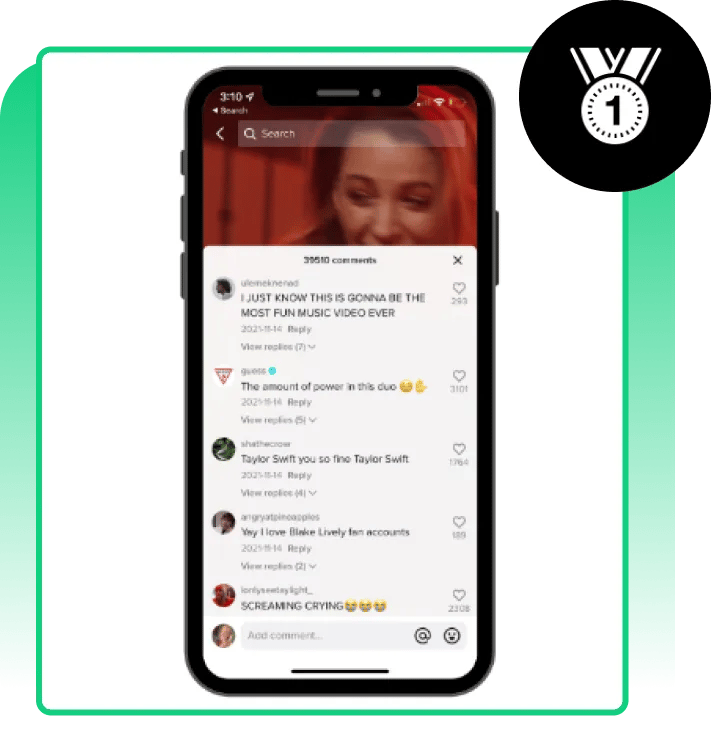 Buy Tiktok custom comments instant