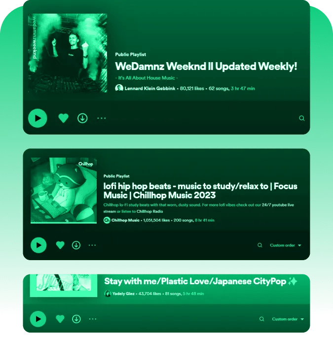 Spotify Playlist followers Socialplug 