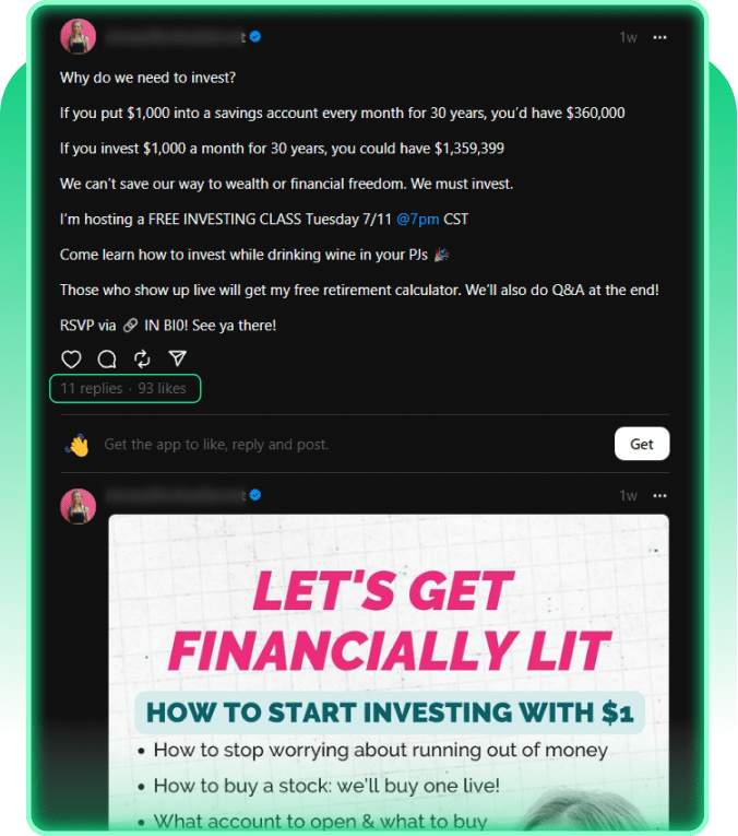 How SocialPlug NFT followers look like when buying Twitter nft automatic engagement