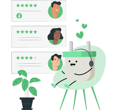 Improve customer trust facebook reviews