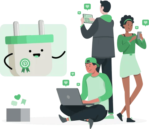 Build social proof with Pinterest Likes and Reactions