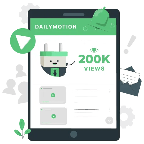 Buy Dailymotion Views & drive channel growth