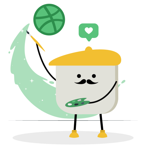 Buy Dribbble likes and increase reach across projects