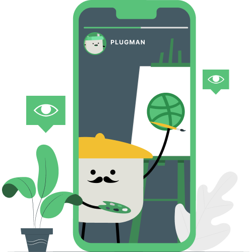 Buy Dribbble views and build a profile
