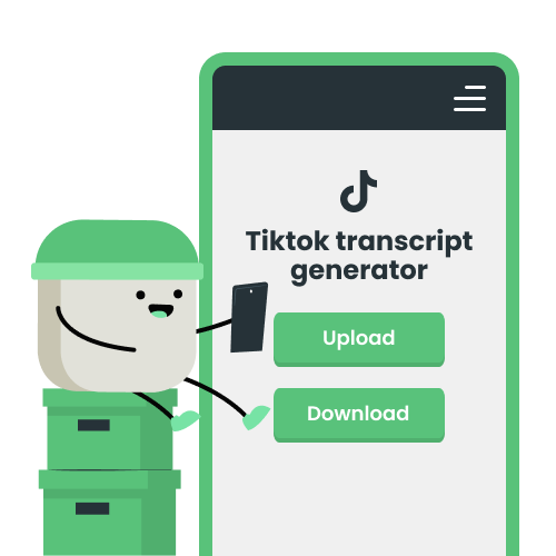 free tiktok transcript generator