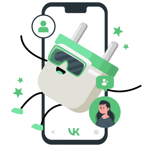Buy VK friends and drive organic friend requests