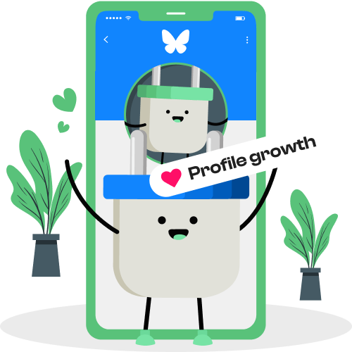 Buy Bluesky Likes and drive profile growth