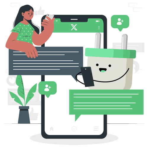 free twitter(x) likes help build social credibility