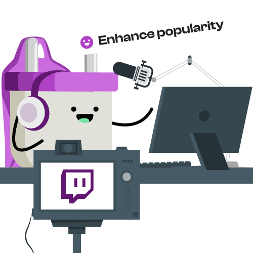 how free twitch viewers can enhance live stream Popularity