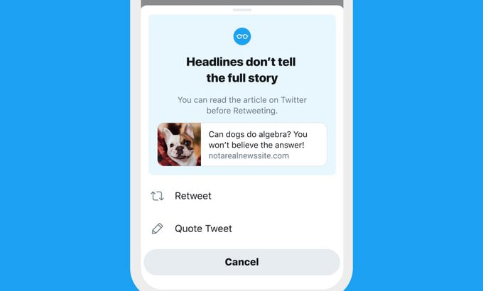 Tweet of an article Headlines Don’t Tell the Full Story