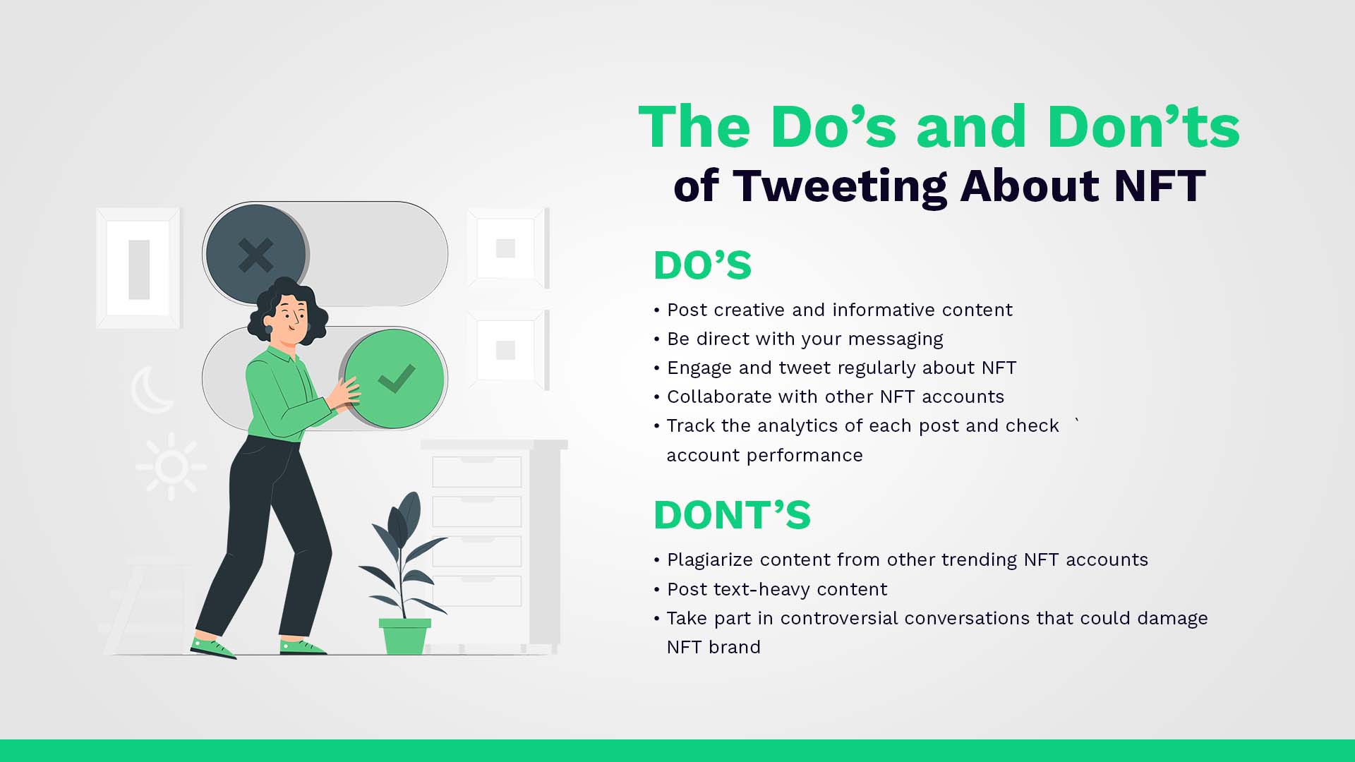The Do's and Don'ts of tweeting about NFT