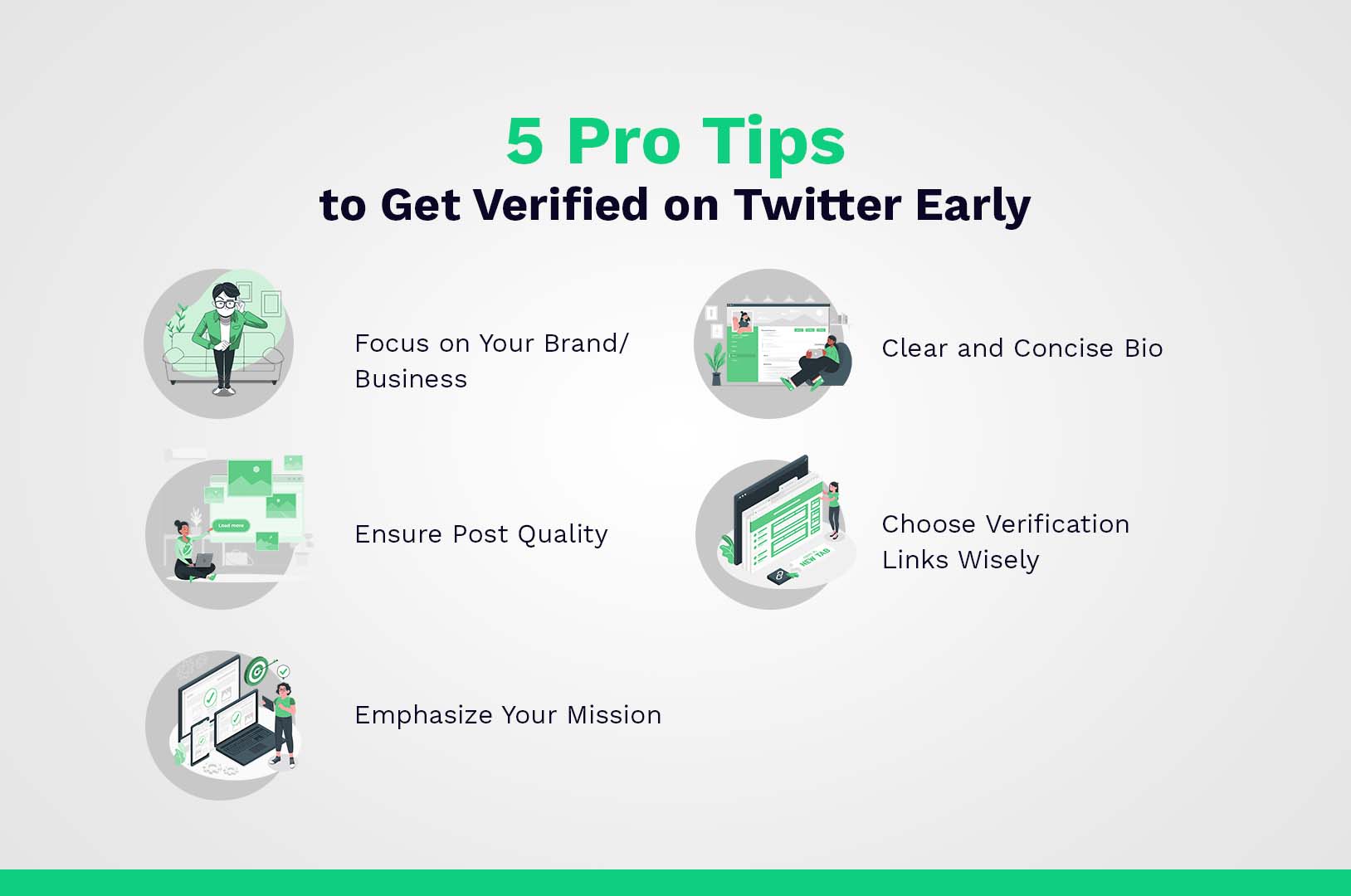 5 pro tips to get verified on Twitter early