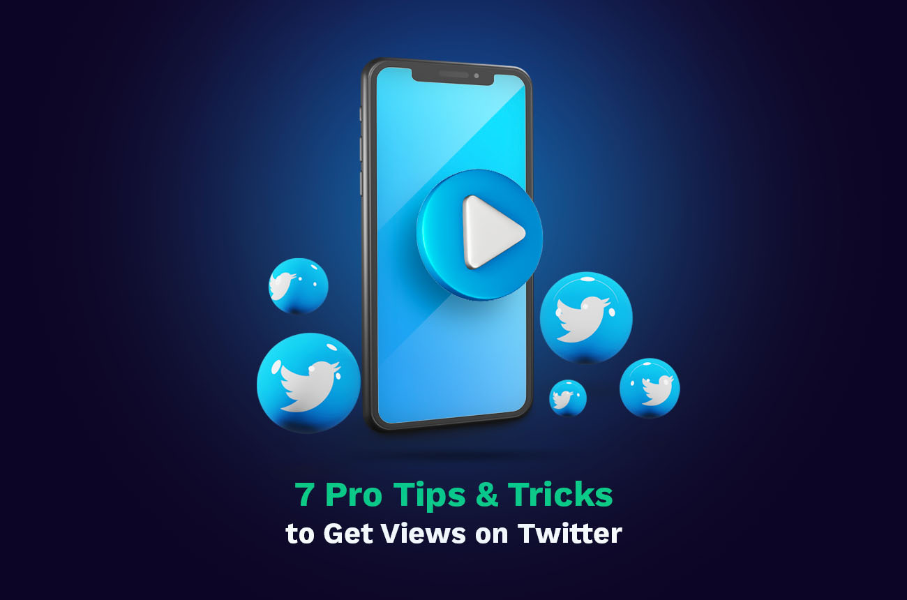 how to get views on twitter