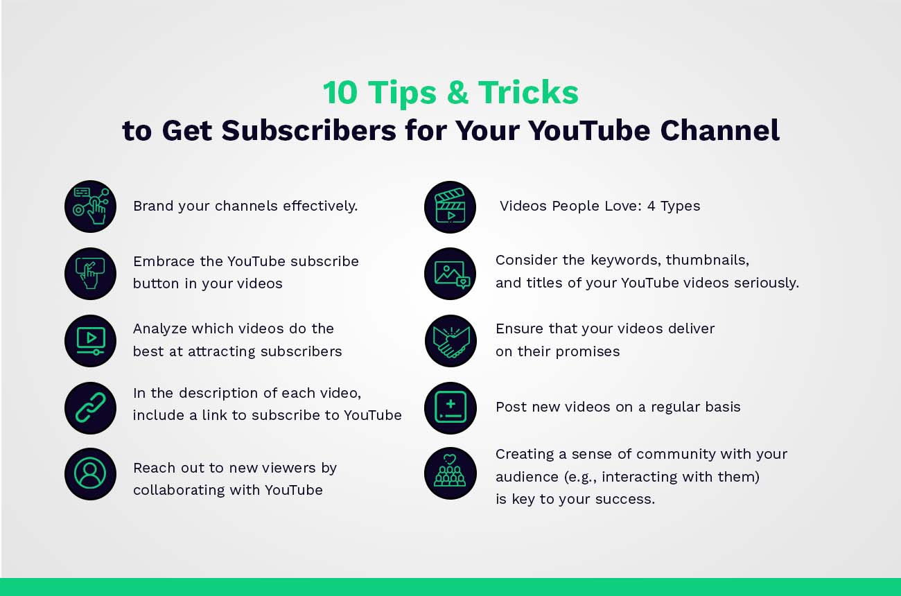 Tips & Tricks to Get Subscribers for Your YouTube Channel