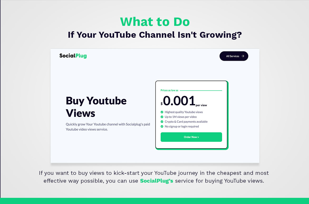 what to do if your youtube channel isn't growing