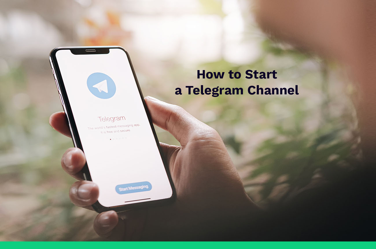 how to start a telegram channel