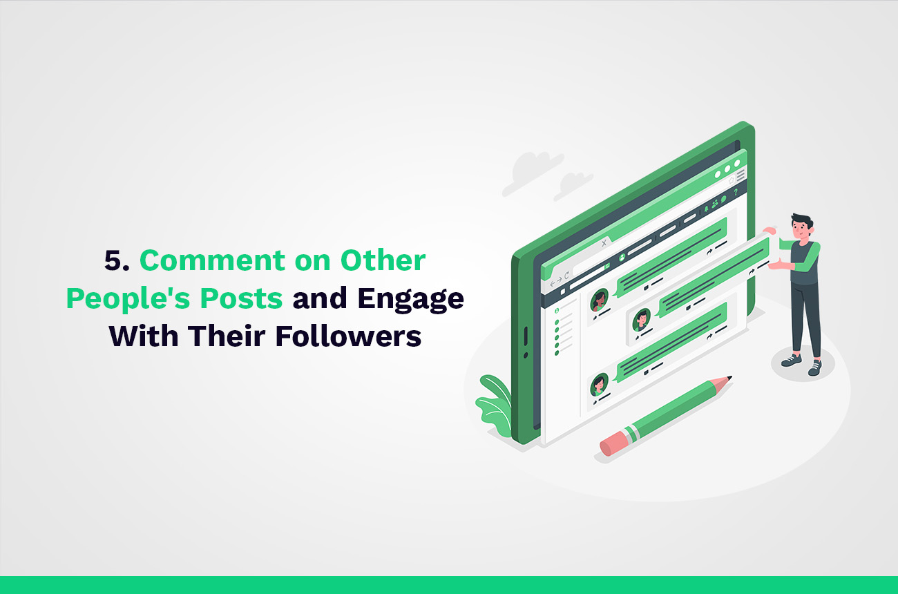 comment on other people's posts