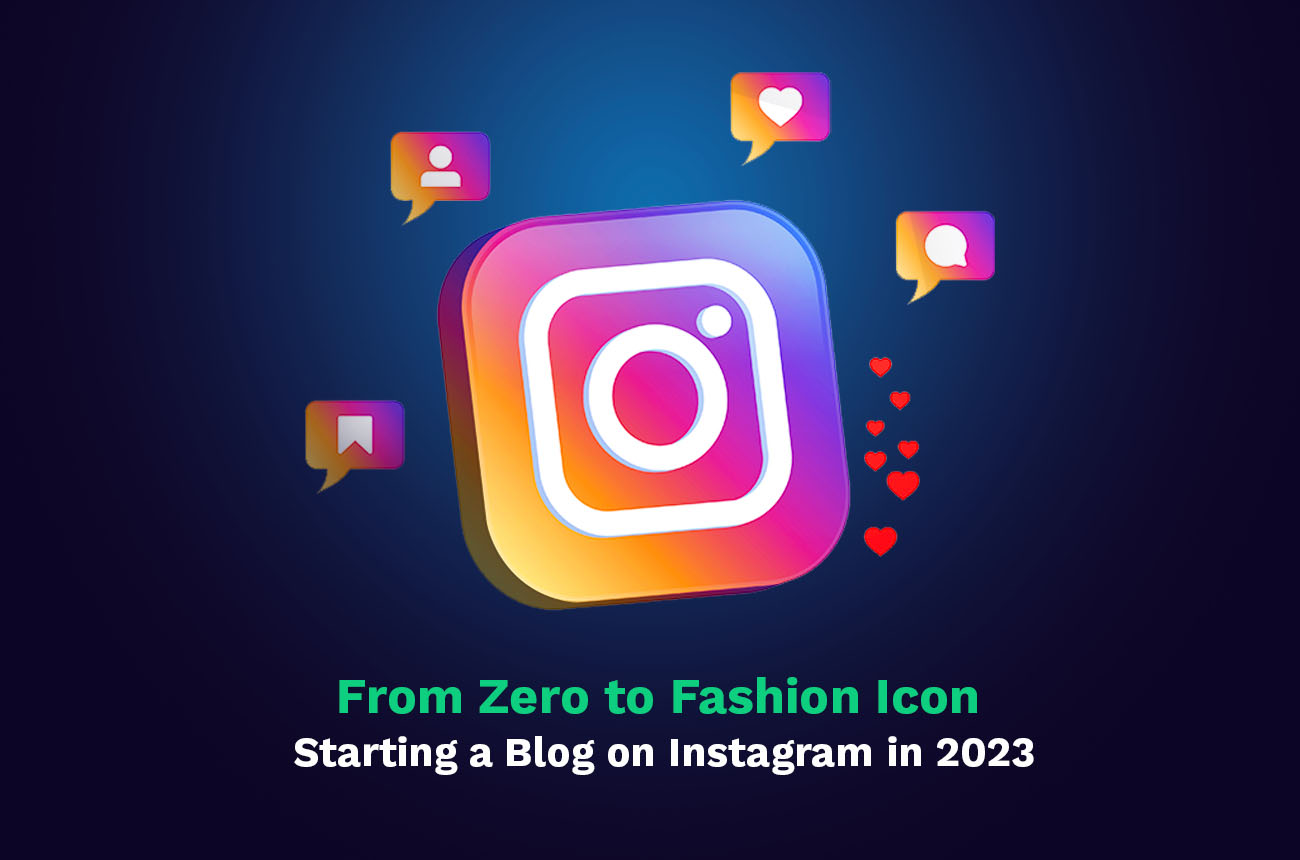 start a blog on instagram