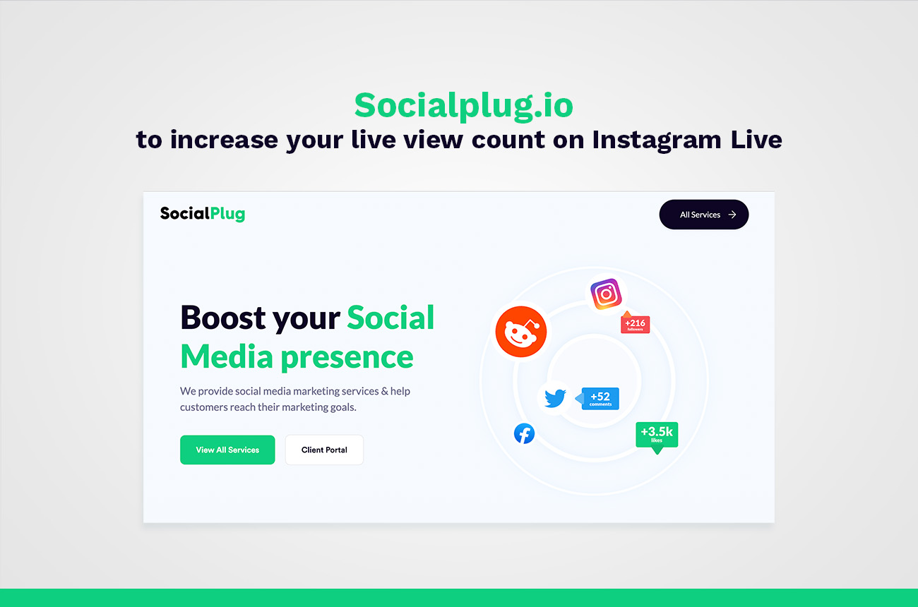 socialplug for more instagram live viewers