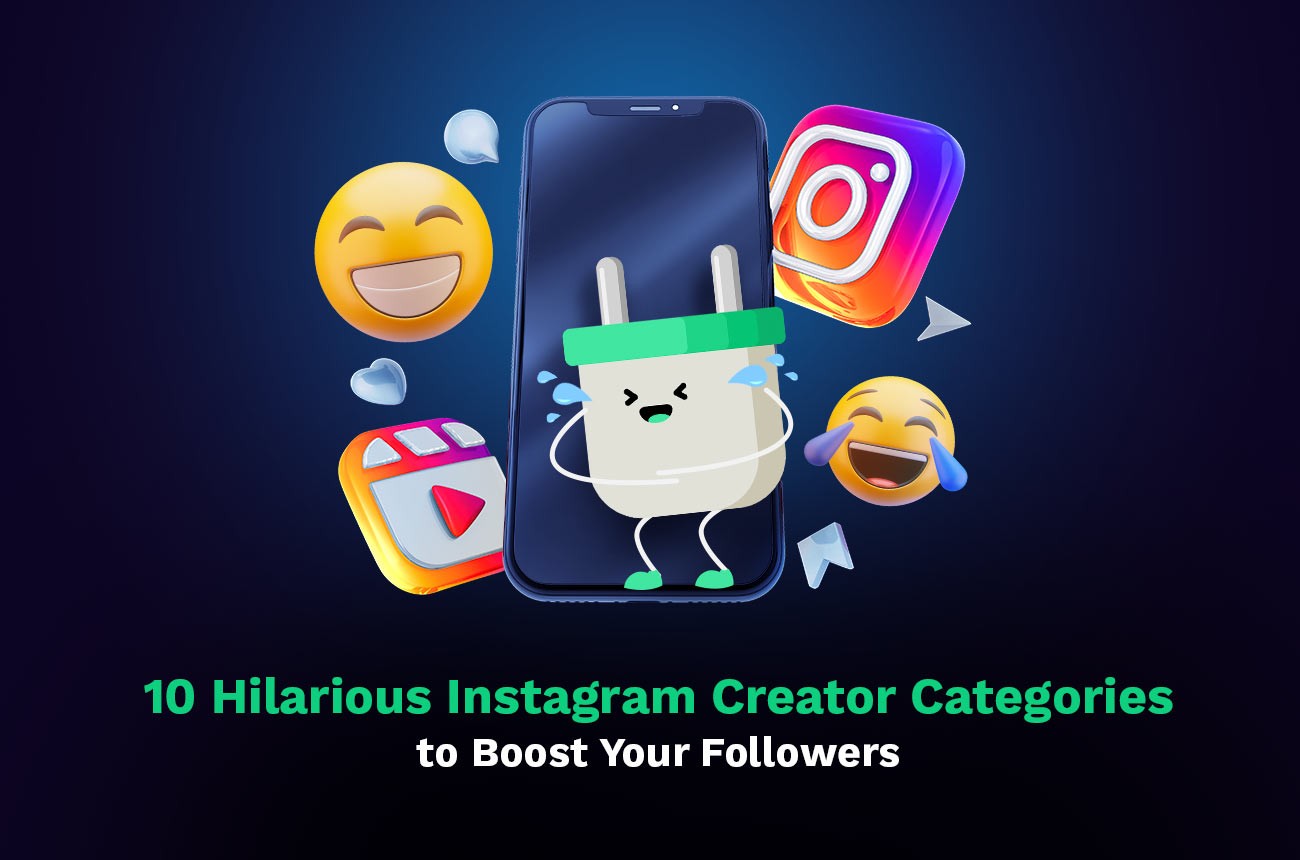 funny categories for instagram creators
