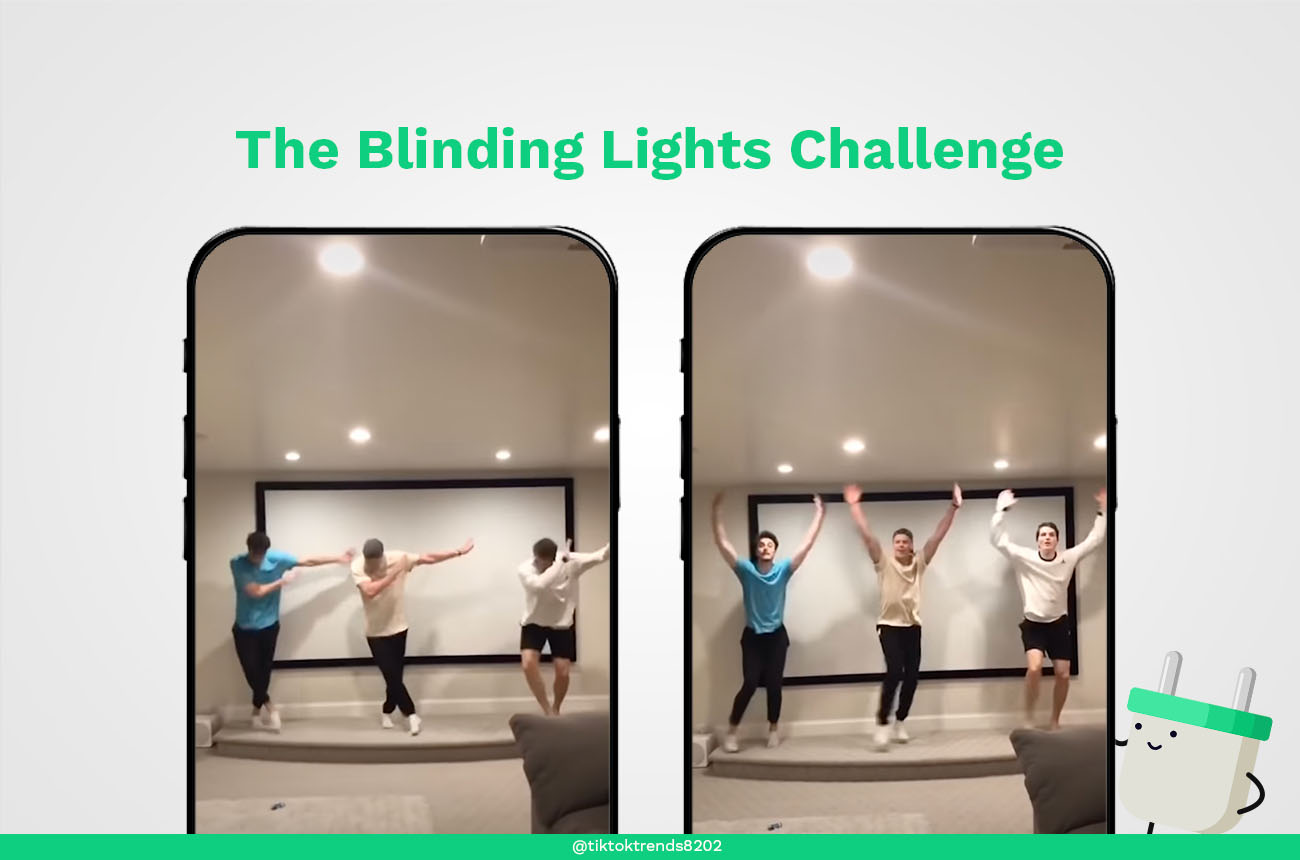 blinding lights challenge